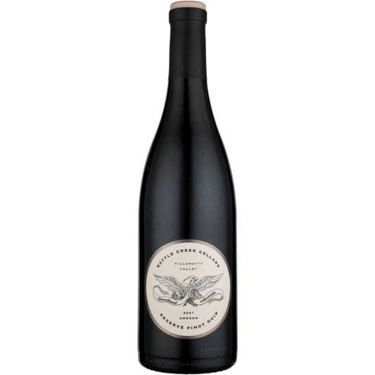 Battle Creek Cellars Pinot Noir Reserve Willamette Valley 2021 - 750ML - Front