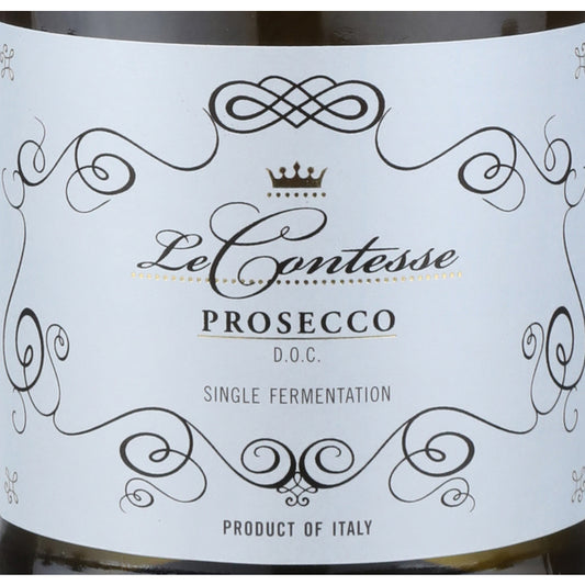 Le Contesse Prosecco Brut - 750ML - Front Label