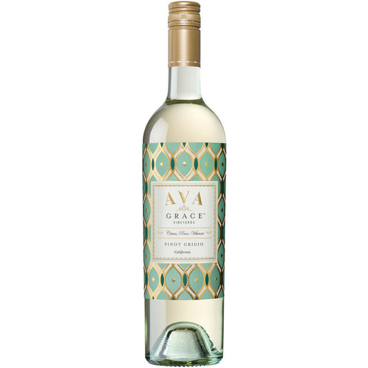 Ava Grace Vineyards Pinot Grigio California - 750ML - Front