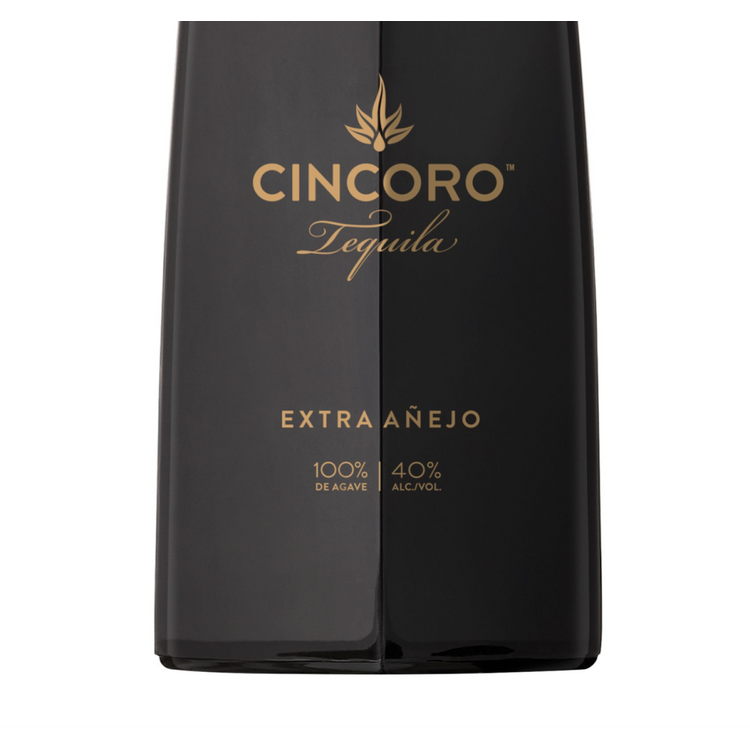 Cincoro Tequila Extra Anejo 80 W/ Gift Box - 750ML - Front Label
