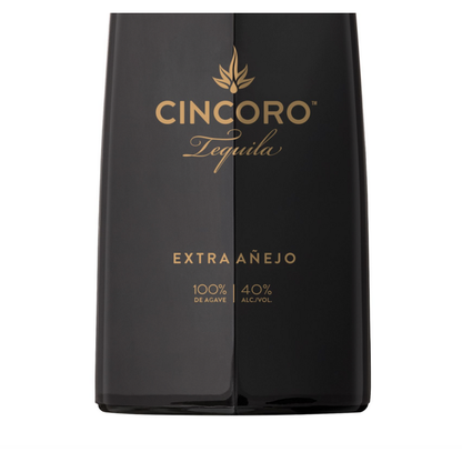 Cincoro Tequila Extra Anejo 80 W/ Gift Box - 750ML - Front Label