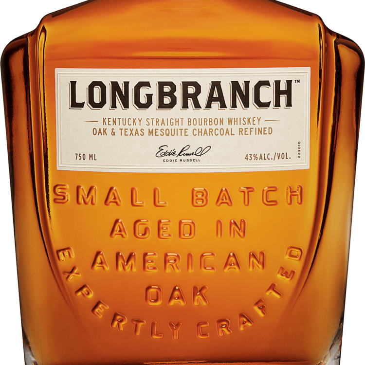 Wild Turkey Kentucky Straight Bourbon Longranch 8 Years 86 W/ Rock Gla - 750ML - Front Label