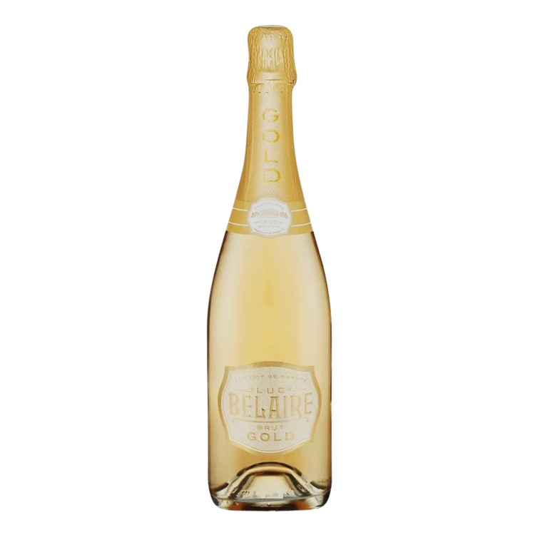 LUC BELAIRE Luc Belaire Brut Gold Sparkling Wine France W/ Gift Tube - Front View