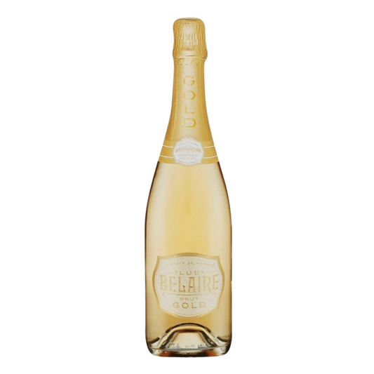 LUC BELAIRE Luc Belaire Brut Gold Sparkling Wine France W/ Gift Tube - Front View