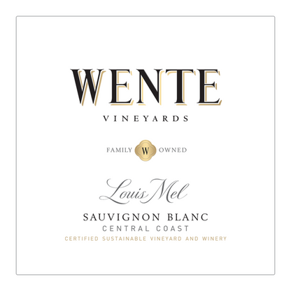 Wente Vineyards Sauvignon Blanc Louis Mel Central Coast - 750ML