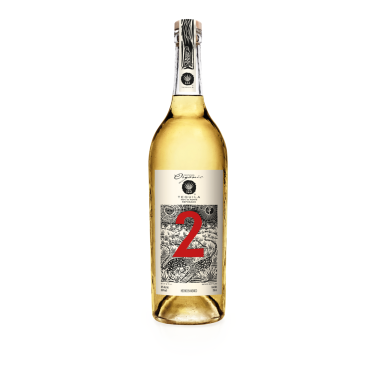 123 Tequila Reposado 2 80 - 750ML - Front
