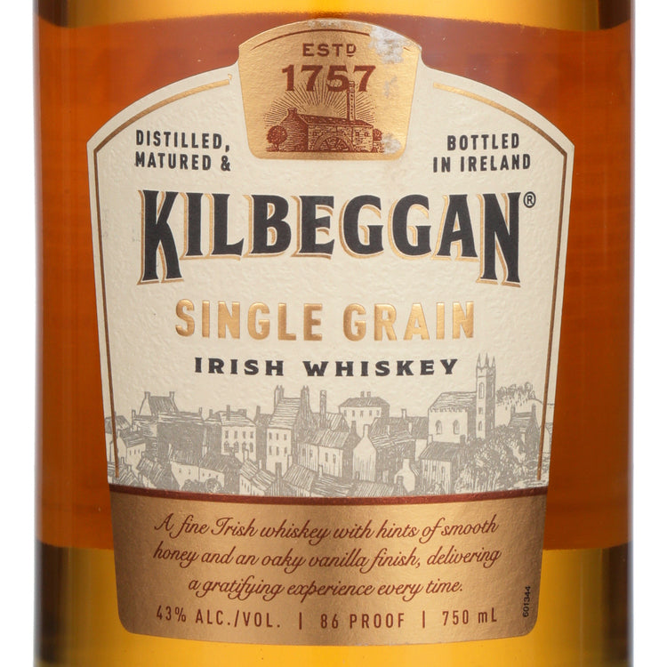 Kilbeggan Blended Irish Whiskey Triple Cask 86 - 750ML