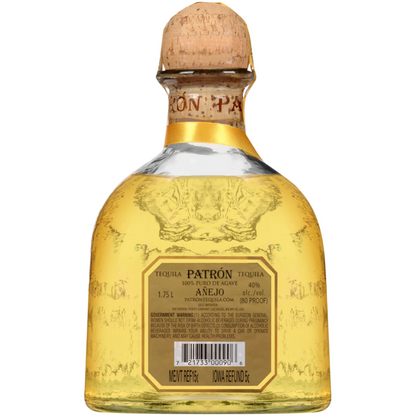Patron Tequila Anejo 80 - 1.75L - Back