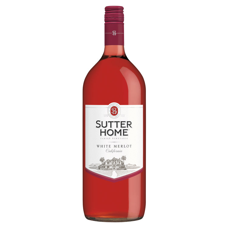 Sutter Home White Merlot California - 1.5L - Front