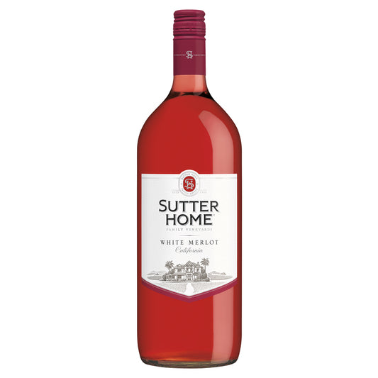 Sutter Home White Merlot California - 1.5L - Front