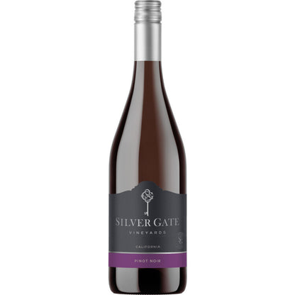 Silver Gate Vineyards Pinot Noir California - 750ML - Front