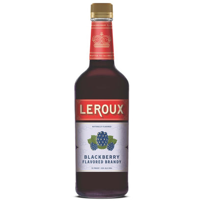 Leroux Blackberry Flavored Brandy 70 - 750ML - Front