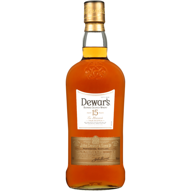 Dewar's Blended Scotch Special Reserve Blend 15 Yr 80 - 1.75L - Front