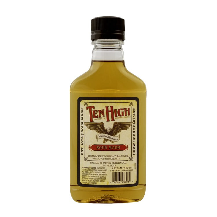 Ten High Blended Bourbon 80 - 200ML - Front