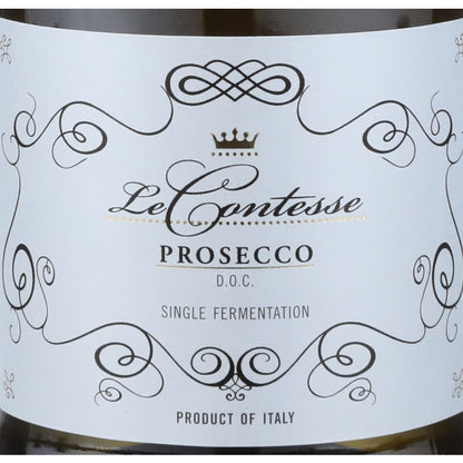 Le Contesse Prosecco Brut - 750ML - Front Label