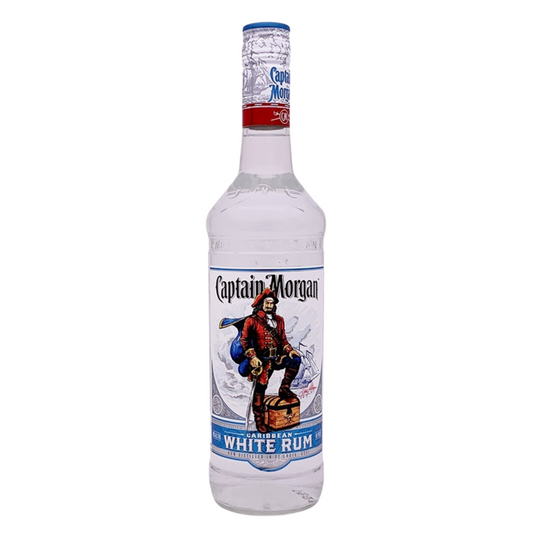 Captain Morgan Light Rum Signature White Caribbean Rum 80 - 750ML - Front