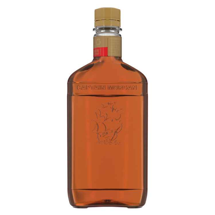 Captain Morgan Spiced Rum Original Real Madagascar Vanilla 70 - 375ML - Back