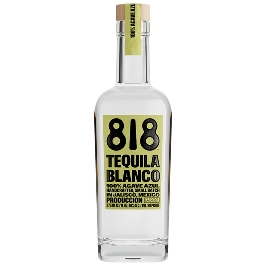 818 Tequila Blanco 80 - 375ML - Front