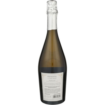 Herzog Sparkling Wine Lineage Momentus American - 750ML - Back