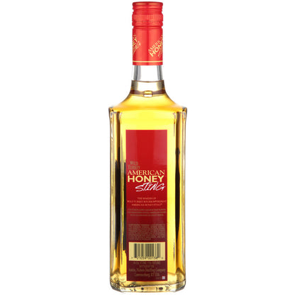 Wild Turkey Honey Whiskey Liqueur With Ghost Peppers American Honey St - 750ML - Back