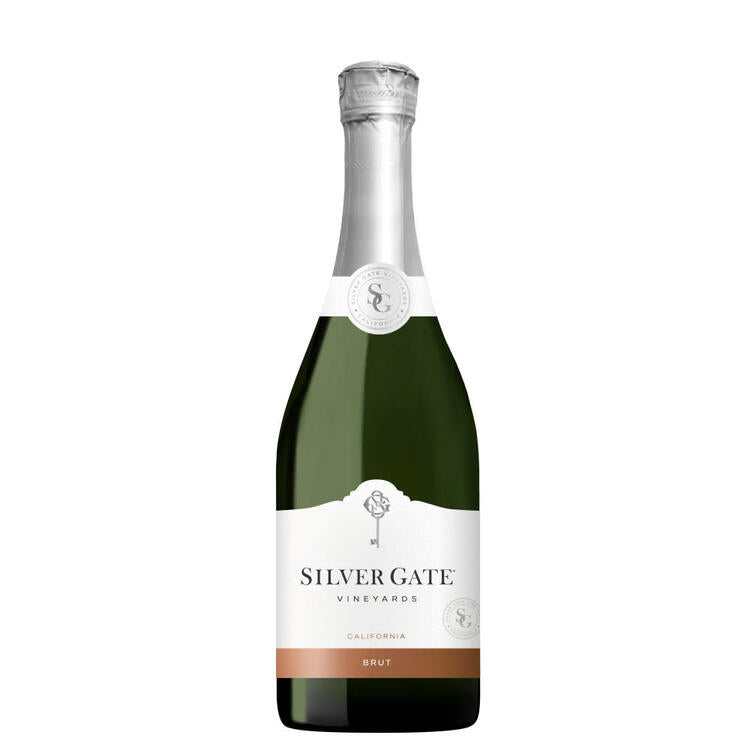 Silver Gate Vineyards Brut Spain - 750ML - Front