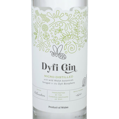 Dyfi Gin Pollination 90 - 750ML - Front Label