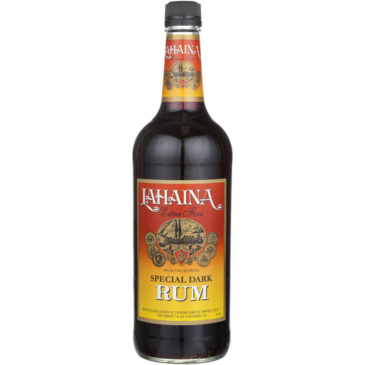 Lahaina Special Dark Rum 80 - 1.0L - Front