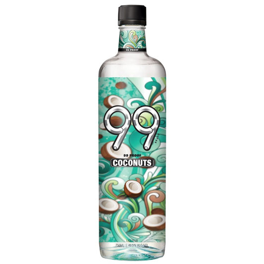 99 Brand Coconut Schnapps 99 - 750ML - Front