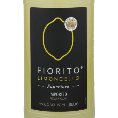 Fiorito Limoncello Superiore 62 - 750ML - Front Label