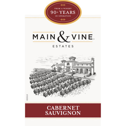 Beringer Main & Vine Cabernet Sauvignon California - 750ML - Front Label