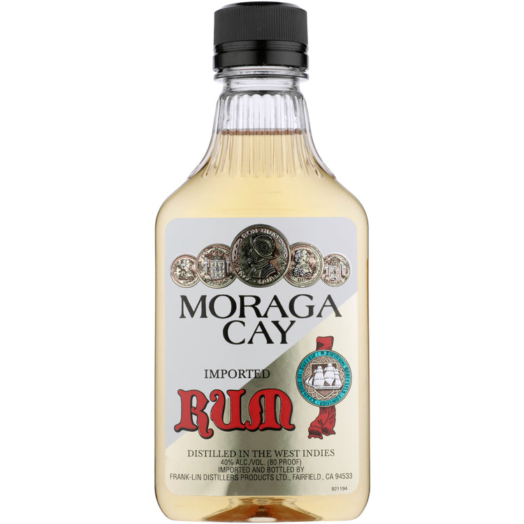 Moraga Cay Gold Rum 80 - 200ML - Front