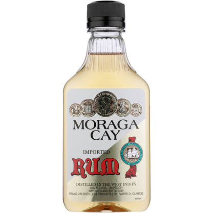 Moraga Cay Gold Rum 80 - 200ML - Front