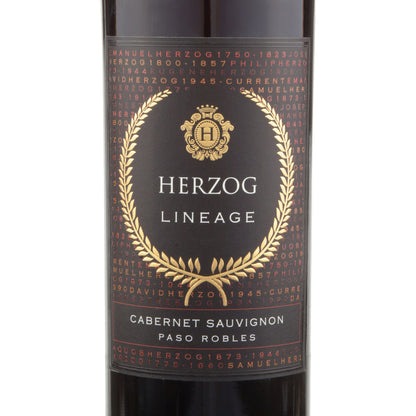 Herzog Cabernet Sauvignon Lineage Paso Robles - 750ML - Front Label