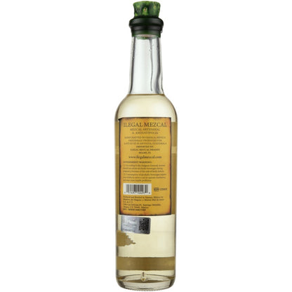 Ilegal Mezcal Reposado 80 - 375ML - Back