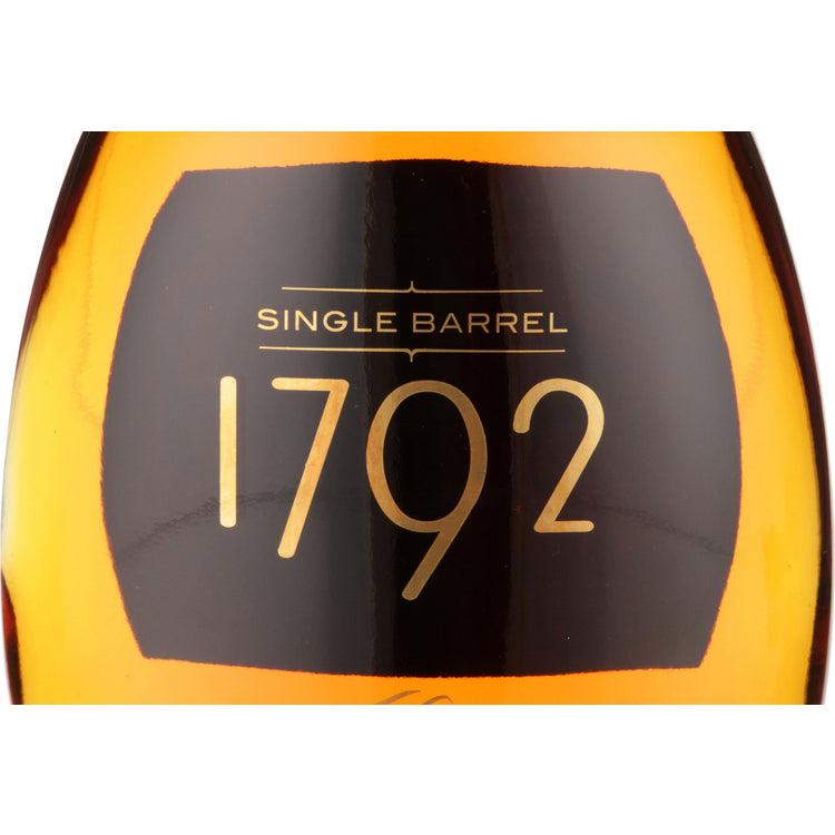 1792 Straight Bourbon Single Barrel 98.6 - 750ML - Front Label