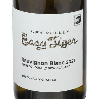 Spy Valley Sauvignon Blanc Easy Tiger Marlborough 2021 - 750ML