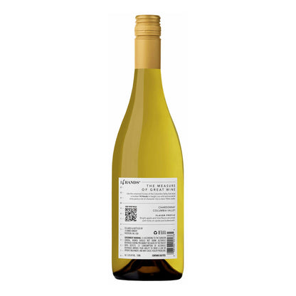 14 Hands Chardonnay Vineyard Select Washington - 750ML - Back