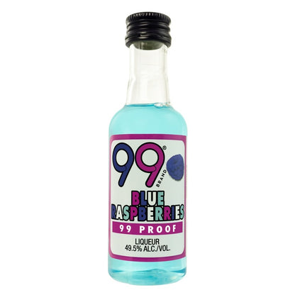99 Brand Blue Raspberry Schnapps 99 - 50ML