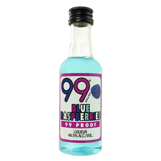 99 Brand Blue Raspberry Schnapps 99 - 50ML