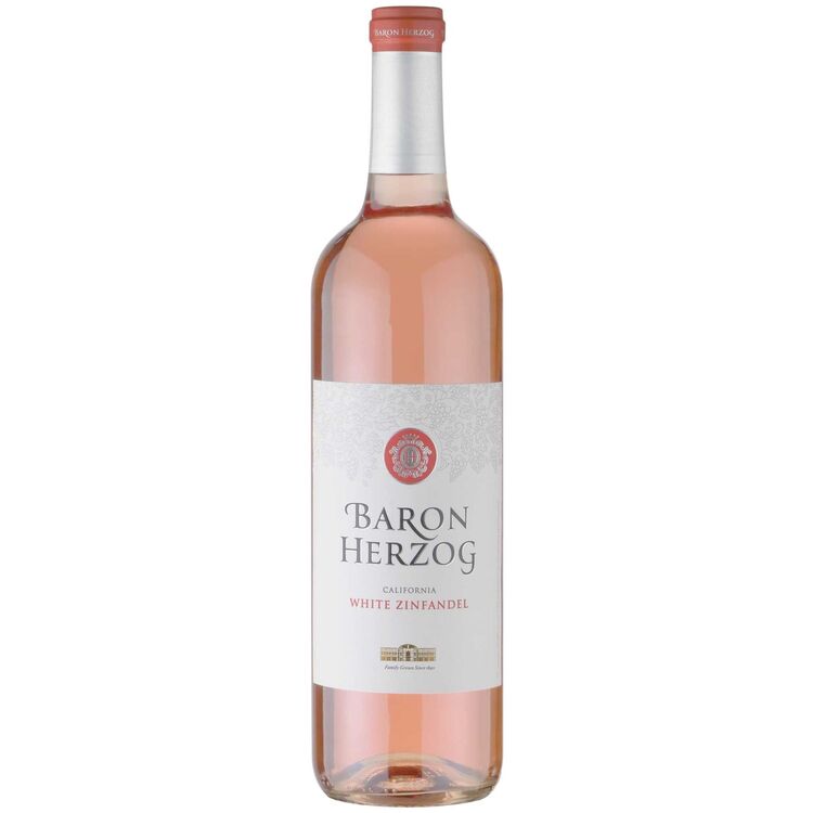 Baron Herzog White Zinfandel California - 750ML - Front