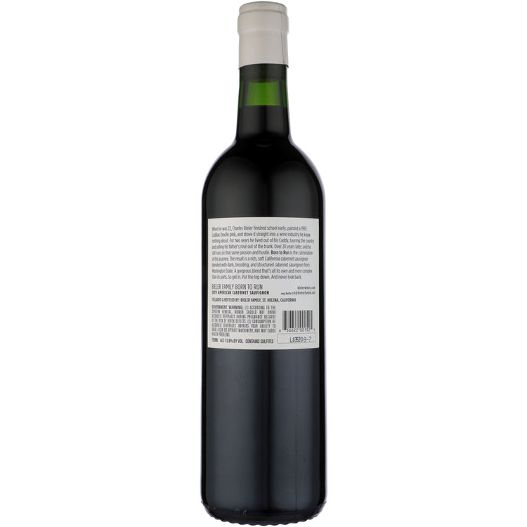 Bieler Family Cabernet Sauvignon Born To Run American 2019 - 750ML