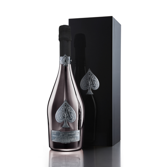 Armand De Brignac Champagne Brut Blanc De Noirs W/ Wooden Gift Box - 750ML - Front