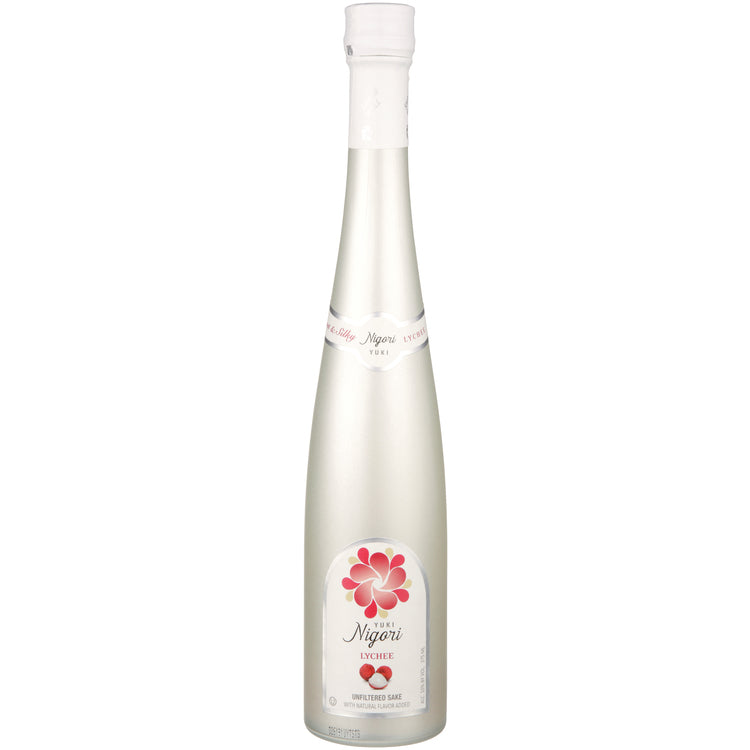 Yuki Lychee Flavored Nigori Sake - 375ML - Front