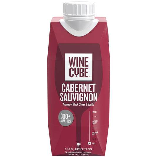 Wine Cube Cabernet Sauvignon California - 500ML - Front