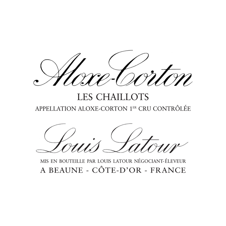 Louis Latour Aloxe Corton Les Chaillots Premier Cru 2019 - 750ML