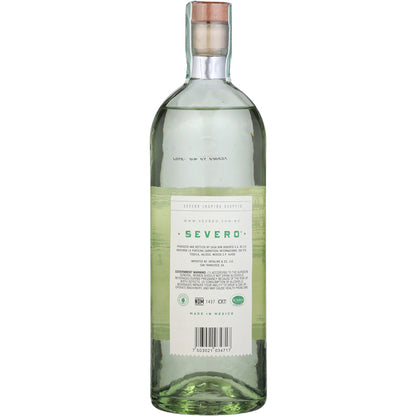 Severo Tequila Plata 80 - 750ML - Back