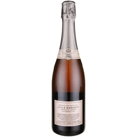 Lytle-Barnett Brut Rose Eola Amity Hills 2017 - 750ML - Back