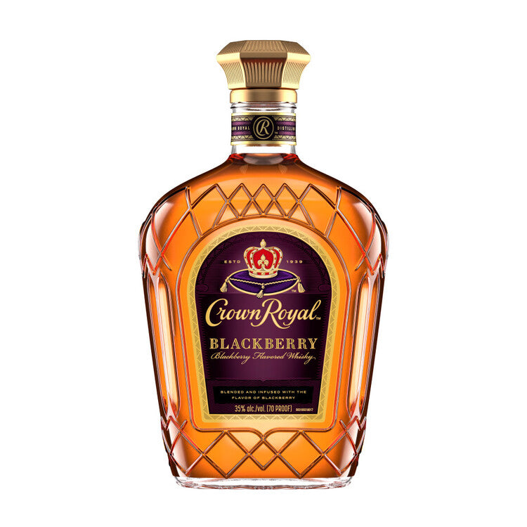 Crown Royal Blackberry Flavored Whiskey 70 - 750ML - Front