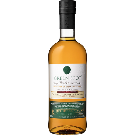 Green Spot Single Pot Still Irish Whiskey Finished In Bordeaux Wine Ca - 750ML