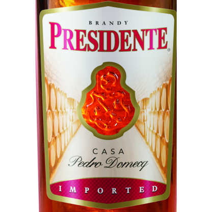 Presidente Brandy 80 - 1.0L - Front Label